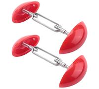 Sirxlevcy 2 Pieces Tendeur de chaussure reglable mini - rouge