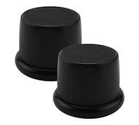 Sirxlevcy 2 X Rehausseurs de Lit RéGlables Rehausseurs de Meubles Robustes Canapé Table Canapé ÉLéVateur de Sol - Noir