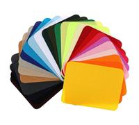 Sirxlevcy 26 Pièces Thermocollantes pour la Réparation de Vêtements, Patchs en Tissu Multicolores pour Kits de Réparation de Jeans et de Vêtements