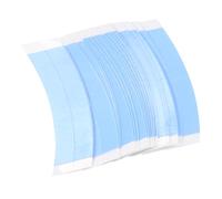 Sirxlevcy 36 PièCe SéRie/Lot Bleu Fixe Double Bande Perruque AdhéSif ÉTendu Bande de Cheveux ImperméAble à L'Eau pour Toupee Dentelle Perruque Film avec Ligne de Refendage