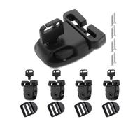 Sirxlevcy 4 Ensembles Spa Cover Clips Kit de Remplacement de Verrou de Couvercle de Bain à Remous, Serrures de Couvercle pour Sangles avec Clés,