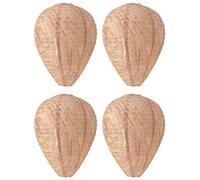 Sirxlevcy 4 PièCes Nid de GuêPe, Leurre Suspendu Faux Nid de GuêPe Papier Leurre SûR Faux PièGe Efficace Papier éCologique Nid de GuêPe pour Jardin