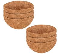 Sirxlevcy 6 Pièces Doublure de Rechange en Fibre de pour Paniers Suspendus Jardinières Fleurs