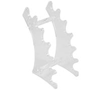 Sirxlevcy Acrylique Présentoir 6 Fentes, Sourcil Stylo Crayon Maquillage Pinceau Rack Organisateur Titulaire pour Home Utilisation, Clair