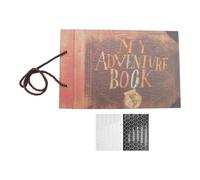 Sirxlevcy Album Bricolage Fait Main Coller Album Vintage Mon Aventure Book Up Album Photo de Famille