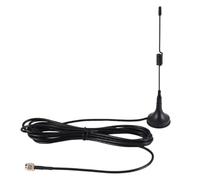 Sirxlevcy Antenne GSM 433 MHz 5 Dbi avec Connecteur Mâle SMA et Base Magnétique pour Radio Amateur, avec Câble de 3 Mètres