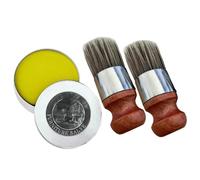 Sirxlevcy Baume pour Meubles Wise Owl, Baume pour Meubles en Cuir avec Brosse à 2 Poils, Protège Les Pièces en Cuir et Les Meubles en Bois