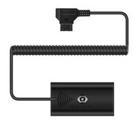 Sirxlevcy Câble Adaptateur Secteur pour Connecteur D-Tap vers Batterie Factice NP-F pour NP F550 F570 NP F970