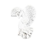 Sirxlevcy Cadre de Porte Ailes d' Sculpture Murale Ornement Jardin Décor à Secret Fée Artisanat Décoration Cadeau Artisanat A