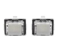 Sirxlevcy Car 18 SMD LED Plaque D'Immatriculation Lumière De Plaque D'Immatriculation pour Medes W204 W221 W212 W216