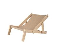 Sirxlevcy Chaise Longue en Sisal pour Chat, Griffoir en Sisal, Lit Surélevé, Hamac pour Chat, Coussin en Sisal Amovible et Réglable pour L'Intérieur, Toutes Les Saisons