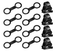 Sirxlevcy Clip de Tuba en Silicone Support de Tuba de Plongée Gardien de Tuba Clip en Plastique de Plongée sous-Marine Support de Tube de Gardien de Tuba Facile à Utiliser