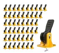 Sirxlevcy Clips de Nivellement de Carrelage pour Installation de Nivellement, Système de Nivellement de Carrelage Réutilisable