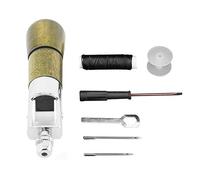 Sirxlevcy Ensemble de Machine à Coudre à Main en Cuir comme Indiqué Outil de Couture de Sculpture sur Cuir de Bricolage Outil de Sculpture sur Cuir de Vache