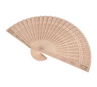 Sirxlevcy ÉVentail à Main en Bois ÉVentail Pliant à Main avec -Cadeaux Faveurs de Mariage (Lot de 24)