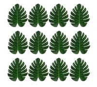 Sirxlevcy Feuilles de Palmier Tropicales Artificielles Décoration de Fête dans la Jungle Animal Été Mariage Hawaïen Décoration de Table pour L Facile à Installer Facile à Utiliser