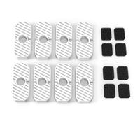 Sirxlevcy Filtres de Rechange pour la à Eau pour Chat sans SSPF-V04, Filtres de d'eau Automatique pour Animaux de Compagnie de 2,8 L/95 Oz 8+8