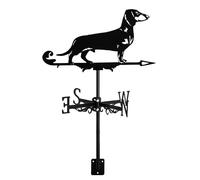 Sirxlevcy Girouette de Toit en Forme d'animal en Métal, Décoration Debout, Décoration de Jardin et de Cour pour Cour de Ferme Extérieure