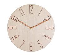 Sirxlevcy Horloge Murale Simple 12 Pouces Salon Maison Horloge Murale Horloge Montre Mode Chambre Horloge Murale-Beige