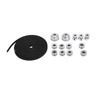 Sirxlevcy Imprimante 3D VzBoT Vz235 Idler avec 2GT Gates 6MM Kit de Courroie Poulie de Distribution 20T AléSage 5Mm 40T AléSage 8Mm