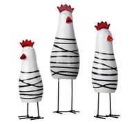Sirxlevcy Jolies Figurines Sculptées en Bois de Poulet en Bois pour la Décoration de, Décoration de Cuisine de Coq, Décorations de Salon Durables et Faciles à Utiliser