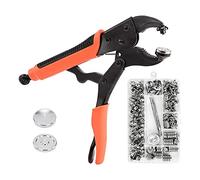 Sirxlevcy Kit Boutons-Pression Robustes+Kit Boutons-Pression pour Toile,Boutons-Pression à Vis,Boutons-Pression Housse Bateau, Kit Boutons-Pression pour Tapis avec Outil RéGlage pour Bateau