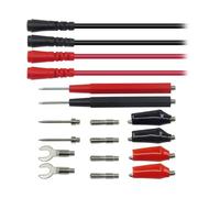 Sirxlevcy Kit de Fils de Test pour Multimètre, de Fils de Test de Remplacement, Pinces Crocodile, Fiches Banane, Sondes de Test, Fiches Banane pour Multimètre