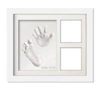Sirxlevcy Kit Empreintes de Mains et Pieds de Mignon et Kit Empreintes de Pattes d'animaux avec Cadre Photo.