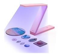 Sirxlevcy Lampe UV pour le Durcissement de la Résine, Utilisation, Fournitures de Résine pour Résine UV, Moule en Résine, Décoration Artisanale DIY