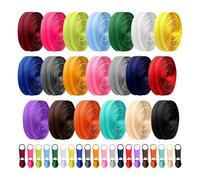 Sirxlevcy Lot de 20 Fermetures à Glissière en Vrac 60 Mètres, 5 Fermetures à Glissière en Nylon, Diverses Fermetures à Glissière Couture pour Fournitures D'Artisanat de Tailleur de Bricolage