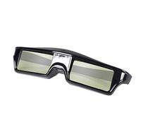 Sirxlevcy Lunettes 3D à Obturateur Actif Rechargeables pour All DLP Projecteur