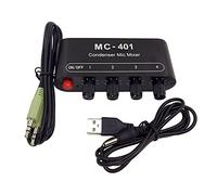 Sirxlevcy Mélangeur de Microphone à Condensateur pour Carte Son de Téléphone Portable D'Ordinateur