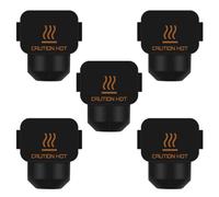 Sirxlevcy Mini Chaussettes en Silicone Hotend, Bloc Chauffant Haute Température 300 ℃, Housse en Silicone pour Bambu-Lab A1/A1 Mini, 5 Pièces