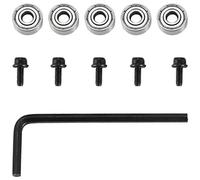 Sirxlevcy Palier Bit de Routeur Ensemble de Roulements de TêTe de Coupe Kit D'Accessoires pour Roulements à Billes IntéRieur 4.76Mm ExtéRieur 12.7Mm