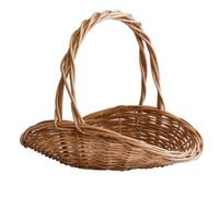 Sirxlevcy Panier de Pique-Nique Panier de Bonbons de Pâques Paniers de Fille de Fleur de Mariage Panier de Restauration Organisateur de Garde-Manger Tissé Facile à Utiliser