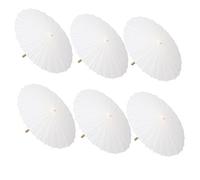 Sirxlevcy Papier Parasol Mariage Parapluie Party Favor Parapluies en Bambou Fit pour Bridal Shower Centres Photo Props 60cm