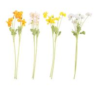 Sirxlevcy Paquet de 8 Fleurs Artificielles Fleurs de Pavot en Soie pour Bouquet de DéCoration IntéRieure FêTe de Mariage Fausse Fleur, Arrangement de Fleurs