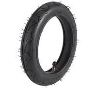 Sirxlevcy Pneu 8 Pouces 8X1 1/4 pour Scooter et Chambre à Air Ensemble Bent Valve Costumes VéLo électrique/Gaz Scooter Pneu