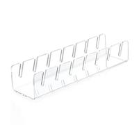 Sirxlevcy Porte-Chapeau, 1 Pièce, Organisateur de Chapeau en Acrylique sans Installation pour 7 Casquettes de Baseball, Porte-Chapeau pour Baseball, Transparent