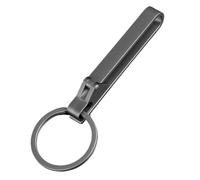 Sirxlevcy Porte-Clés en Titane avec Clip de Poche avec Porte-Clés Amovible pour et Femmes, Outil Portable D'Extérieur