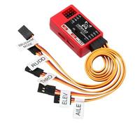 Sirxlevcy pour FMS Reflex V3 Contrôleur de Vol Gyro Stabilisateur RC Avion FMS Warbird Fonctionnalité Gyro Fixe Drone Hélicoptère