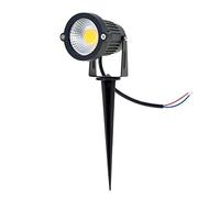 Sirxlevcy Projecteurs de pelouse Projecteurs de Jardin Lampe de pelouse a Haute Puissance Lampe de Paysage IP65 LED 5W 12V AC DC