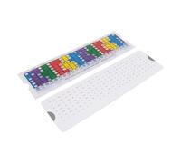 Sirxlevcy Règle Coulissante de Guitare pour la Pratique des Gammes Pentatoniques, Diatoniques et de Mode/Règle Coulissante Pentatonique Facile à Utiliser