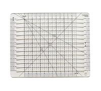 Sirxlevcy RèGle de Couture RèGle de Coupe de Tissu Fournitures de Courtepointe Outils Fournitures de Couture Coupeur de Tissu Modèle de Patchwork DIY 6 Pouces