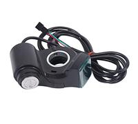 Sirxlevcy Scooter éLectrique Serrure D'Allumage Clé Cylindre Interrupteur de DéMarrage Serrure éLectrique Scooter Accessoires de Remplacement pour