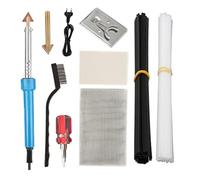 Sirxlevcy Soudage Plastique, Machine de RéParation Plastique 80 W pour Pare-Chocs de Voiture avec 2 Pointes de Fer à Souder Prise EuropéEnne