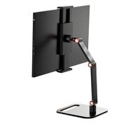 Sirxlevcy Support de Moniteur Portable, Support de Bureau Universel en Métal, 16 Pouces Universel, Support Plat de Bureau pour Diffusion en Direct