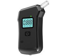 Sirxlevcy Testeur D'Alcoolémie Numérique pour Voiture, Éthylomètre avec Écran LCD, Testeur D'Alcool, Analyseur Portable de Conduite en État D'Ivresse