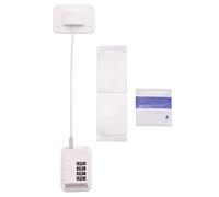 Sirxlevcy Verrouillage de la FenêTre de Mot de Passe AméLioré Verrou SéCurité Protection pour Verrouillage Du RéFrigéRateur pour Enfants Serrures de Limitation de Porte D'Armoire-Blanc