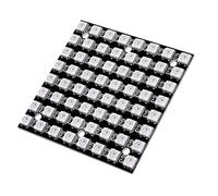 Sirxlevcy WS2812 LED 5050 RGB 8x8 LED Matrix WS2812B 8x8 64 Bits Full Color 5050 RGB LED Lamp Panel Light